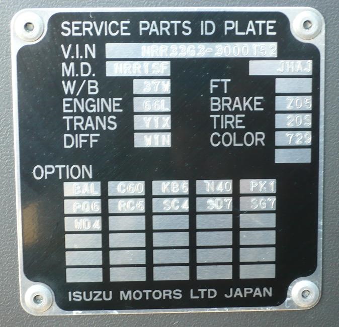 Вин л. Исузу форвард табличка вин. Маркировочная табличка Исудзу Эльф. Isuzu Motors Ltd дублирующая табличка. Шильдик Isuzu forward.