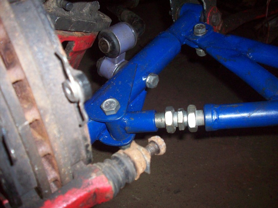 Ребилд передней подвески: установка треугольных рычагов, поперечины ...