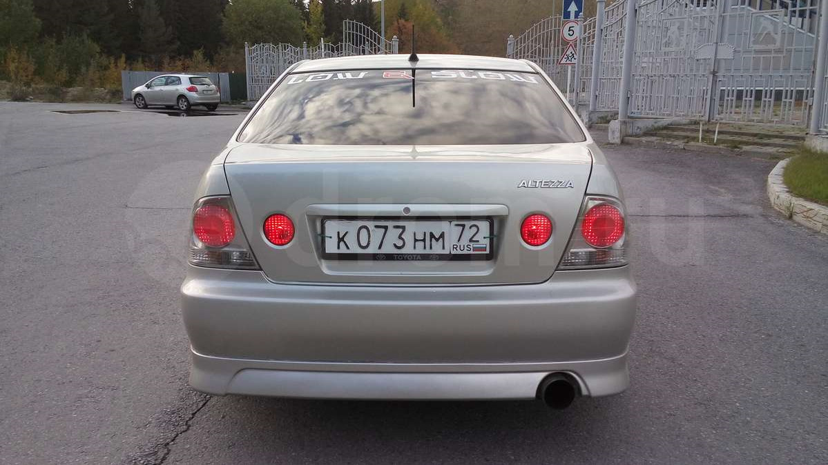 Toyota Altezza 2.0 бензиновый 2002 | 1G-FE Beams на DRIVE2