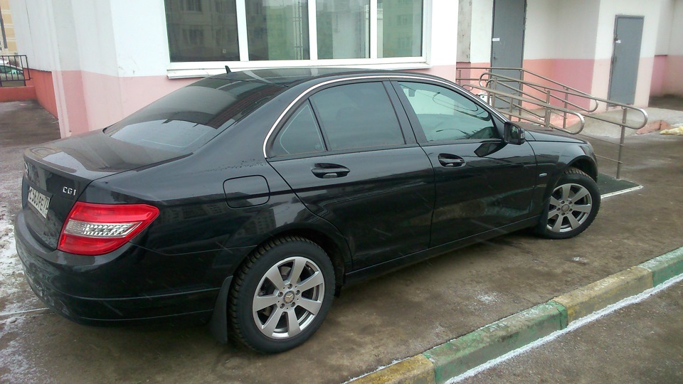 Тонировка + приятные мелочи… — Mercedes-Benz C-class (W204), 1,8 л ...