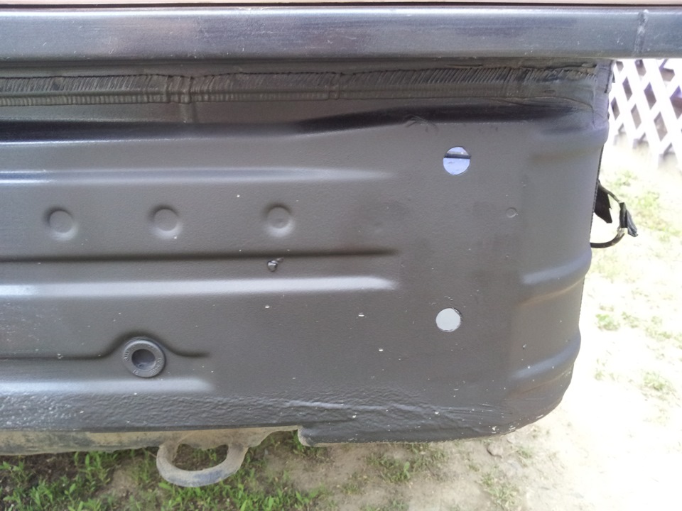 Что то пыли много в багажнике, или как удалялась ржавчина. — Mercedes ...