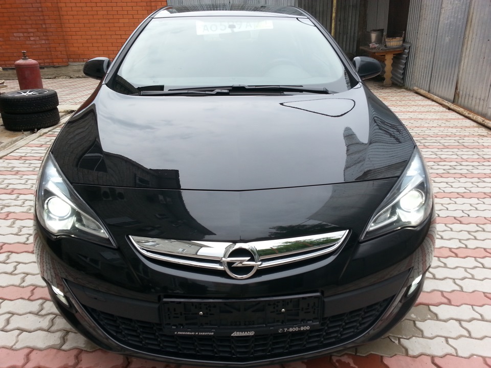 Полировка opel astra j