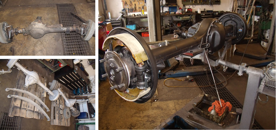 мосты готовы — Toyota Land Cruiser 40