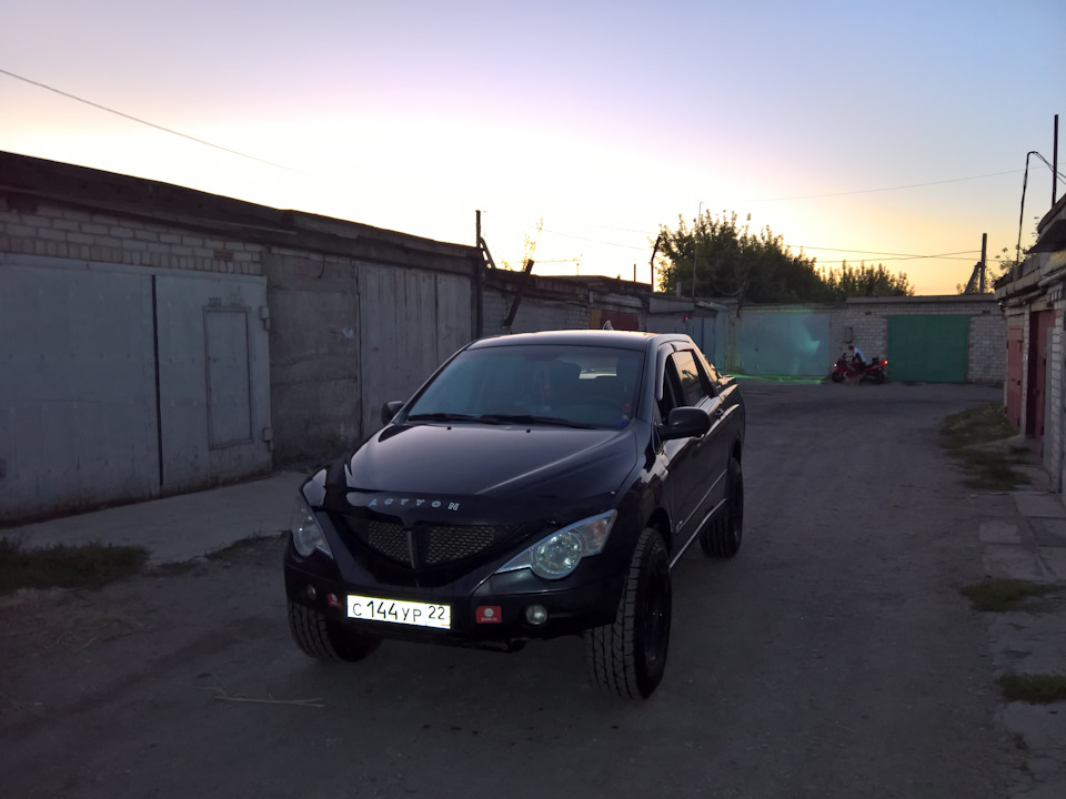 Ssangyong actyon sports свап