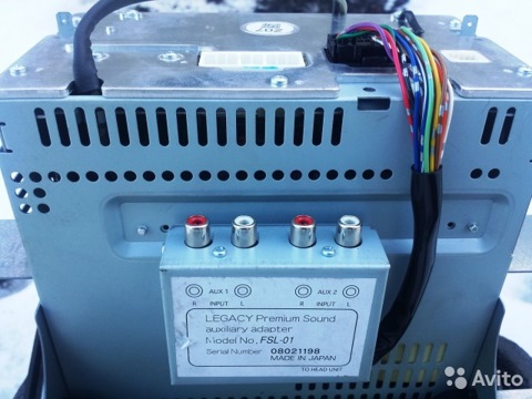 AUX в kenwood это реально — Subaru Legacy (BL/BP), 2 л, 2005 года