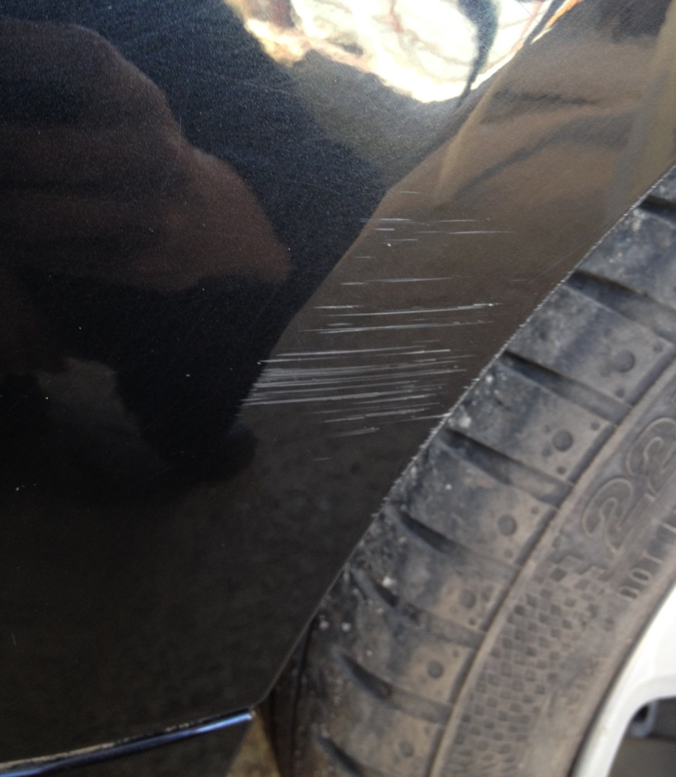 Полировка мелких царапин и сколов — BMW 3 series Coupe (E92), 2 л, 2010 ...