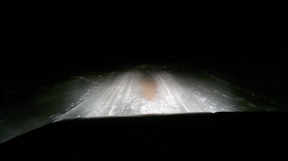 Ближний на ФГ-140 без экрана с родными лампами-шариками — ИЖ Москвич 412