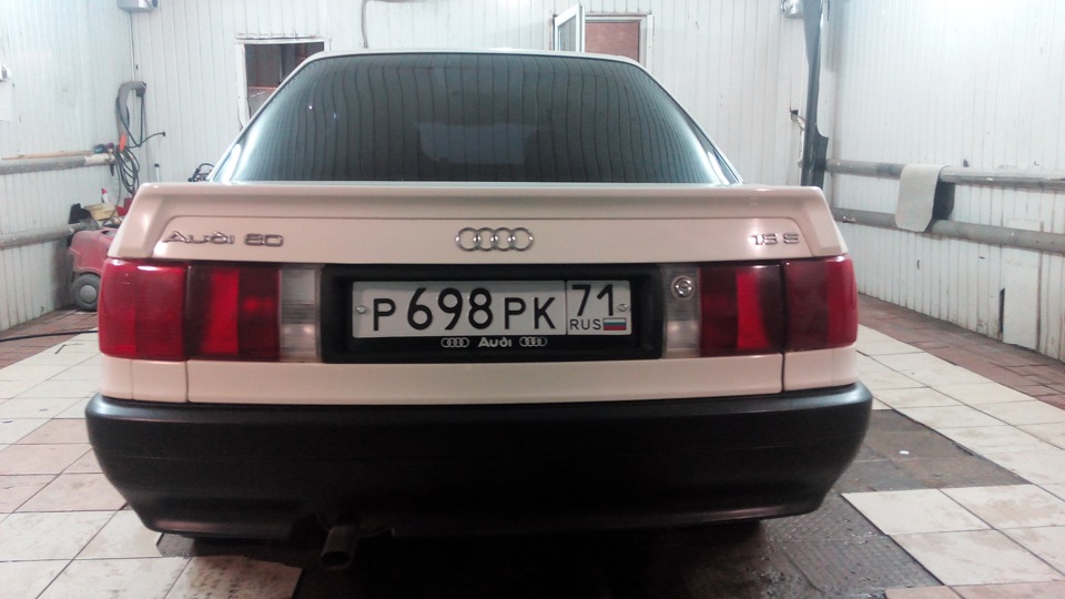 возможно отрегулировать багажник — Audi 80 (B3), 1,8 л, 1990 года ...