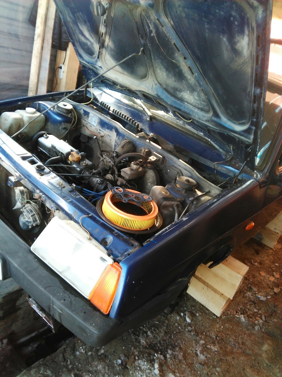 Меняем прокладку впускного/выпускного коллектора — Lada Baltic, 1,6 л ...