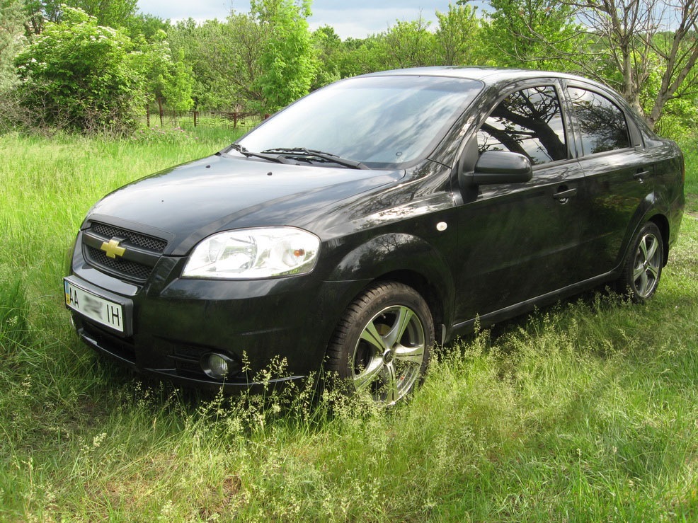 Chevrolet Aveo t250 Black