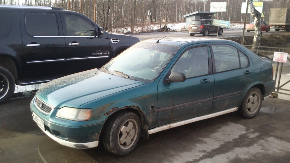 предстоит замена отсутствующих порогов… — Honda Civic Hatchback (5G), 1 ...