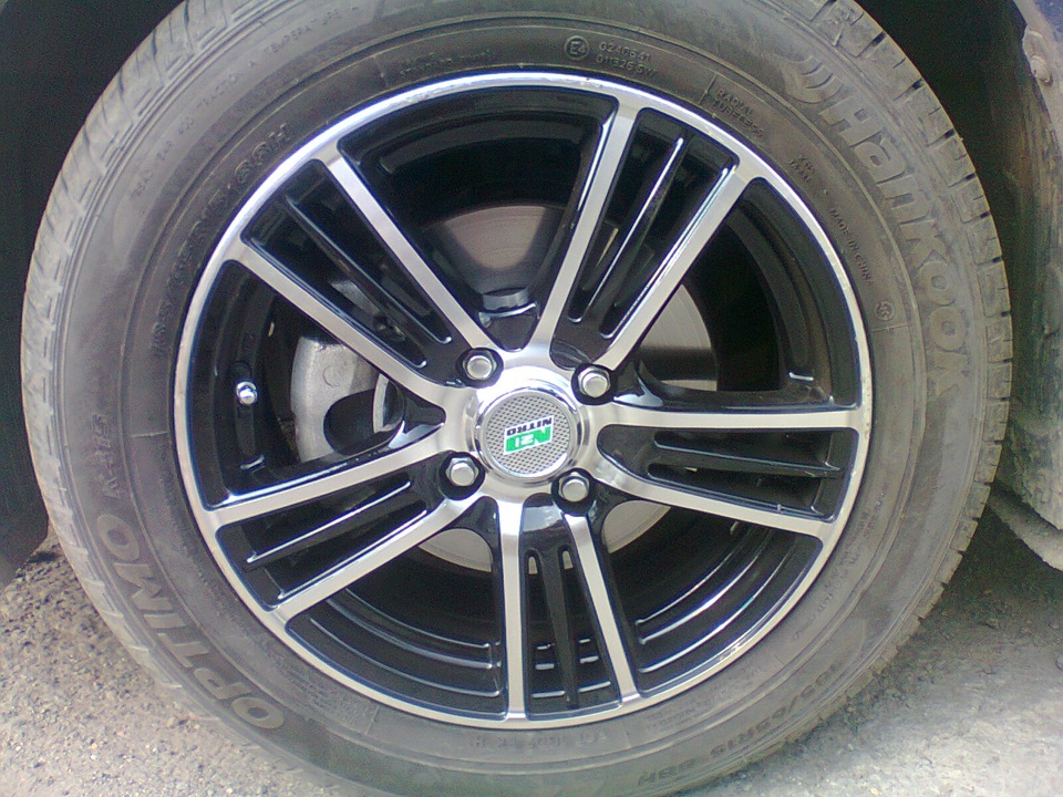 прикупил новые диски — Hyundai Solaris (1G), 1,6 л, 2014 года ...