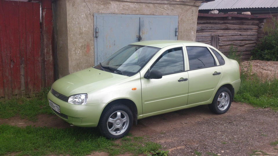 как все было. — Lada Калина седан, 1,6 л, 2006 года | наблюдение | DRIVE2