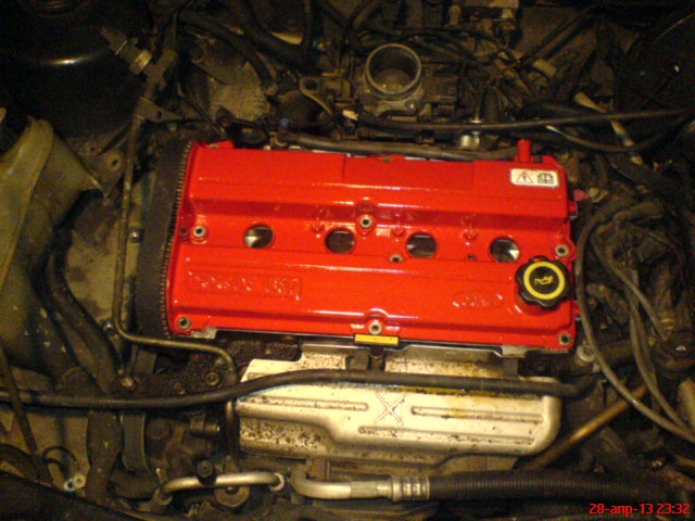 Замена грм, смена прокладки крышки, чистка и покраска клапанной крышки ...