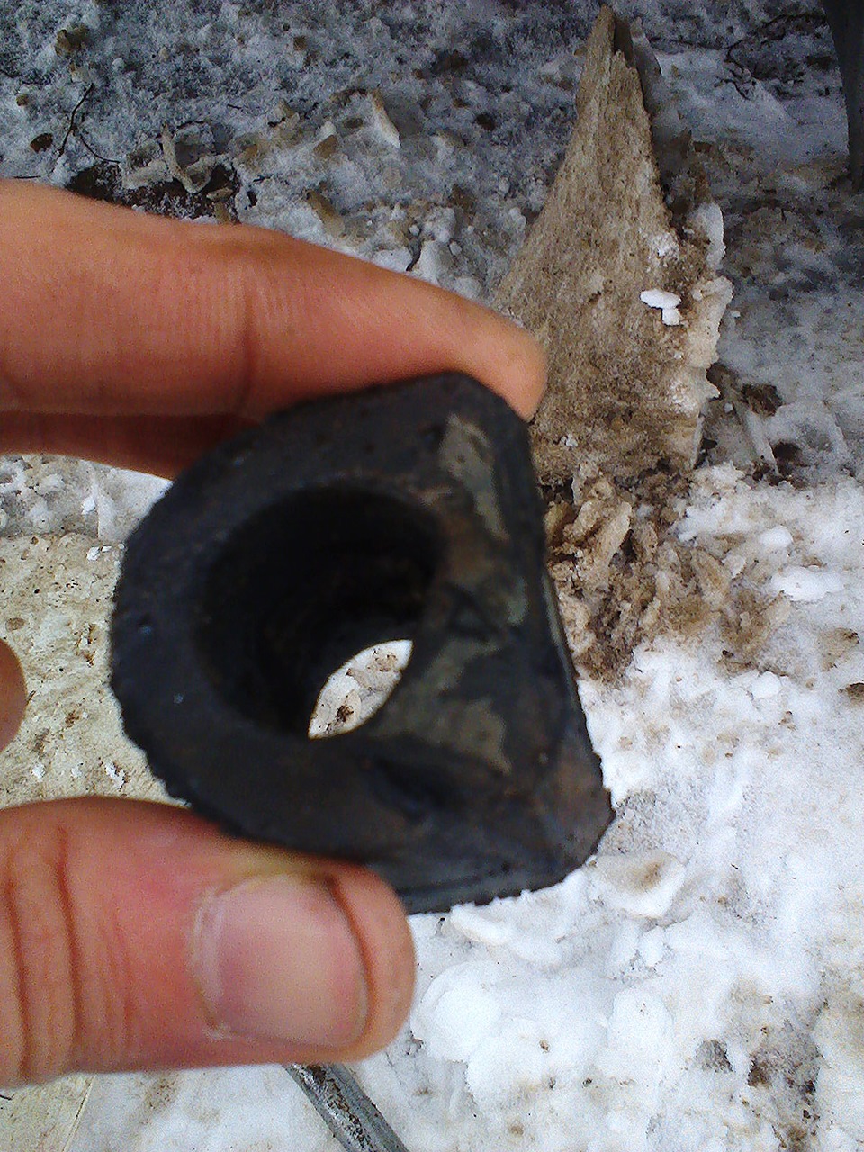 И снова замена резиновых втулок стабилизатора. — Lada 21053, 1,5 л ...