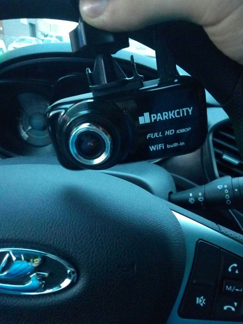 Видеорегистратор в "неВесту" — Lada Vesta (1G), 1,6 л, 2018 года ...