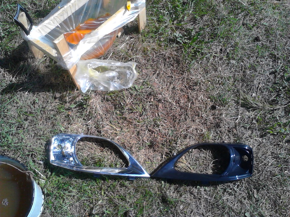 Удаление хрома — хлорным железом — Renault Logan (1G), 1,6 л, 2011 года ...