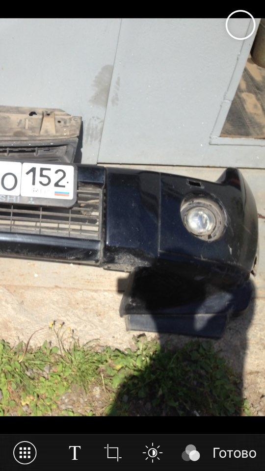 Треснувший бампер — DRIVE2