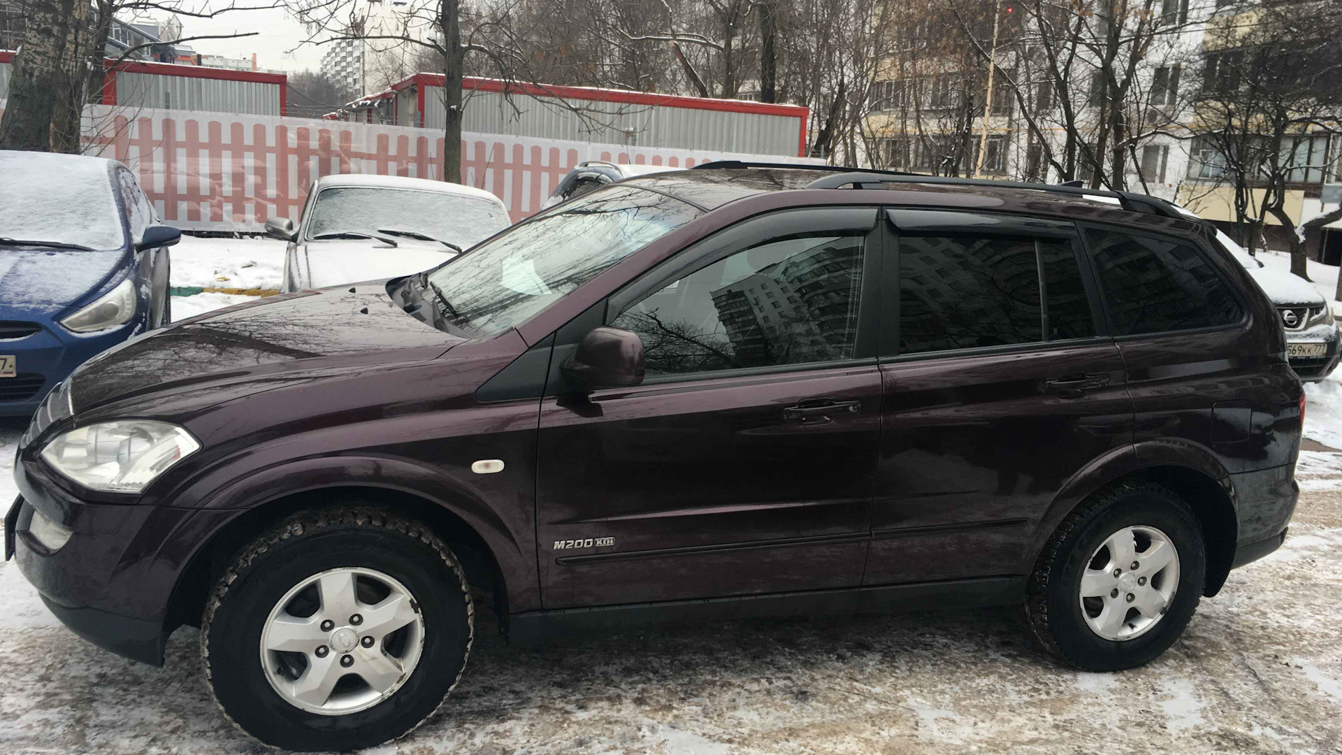 SsangYong Kyron 2.0 дизельный 2008 | Бордовый - Дизель 2.0 на DRIVE2