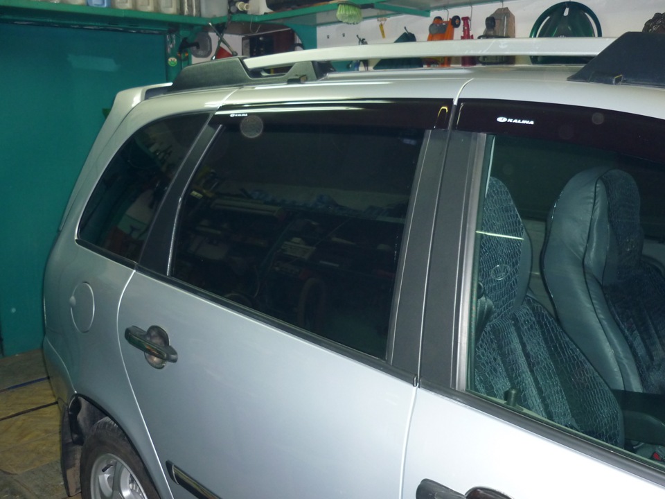 Спойлер — Lada Калина универсал, 1,6 л, 2011 года | тюнинг | DRIVE2