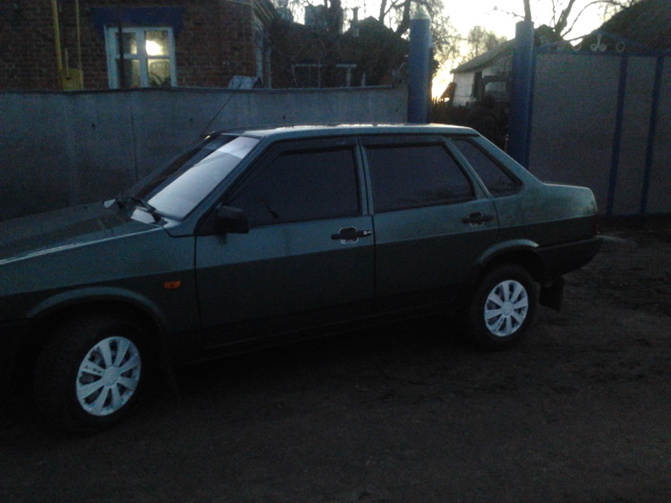 Прикупил колпачки на зиму!Как вам? — Lada 21099, 1,6 л, 2009 года ...