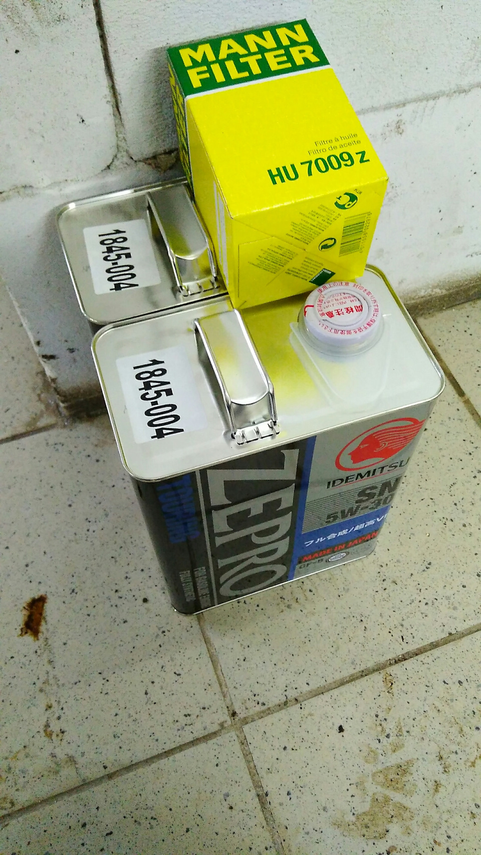 ТО после 7000 на Idemitsu + Mann. Подгорел) — Lexus IS II, 2,5 л, 2008 ...