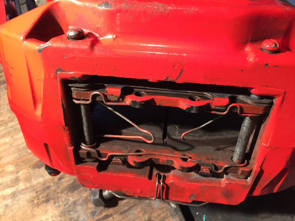 4-х поршневые суппорта MAZDA RX7 (part 1) — Lada 112 Coupe, 1,6 л, 2008 ...