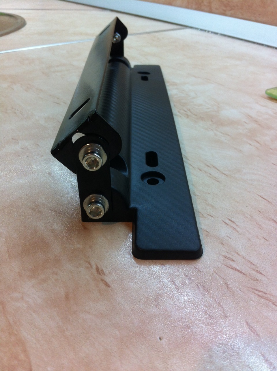 Крепление номера в стиле JDM. — KIA Spectra, 1,6 л, 2011 года ...