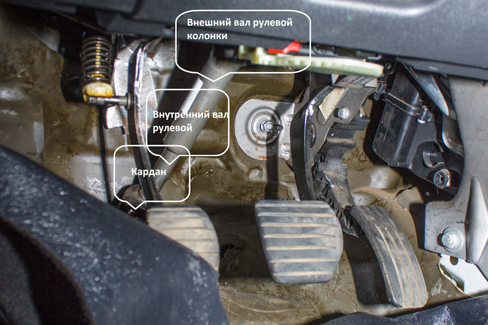 как снять педаль газа рено меган 2
