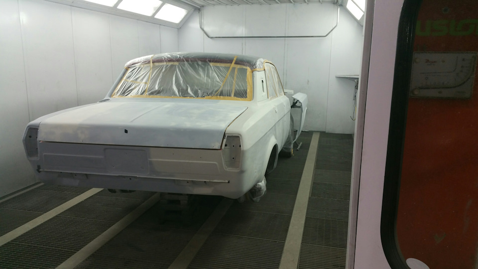 Последние приготовления перед покраской — ГАЗ 24, 3 л, 1982 года ...