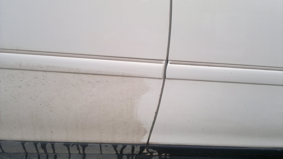 ведро с водой и тряпка в помощь ) — Toyota Mark II (100), 3 л, 1997 ...