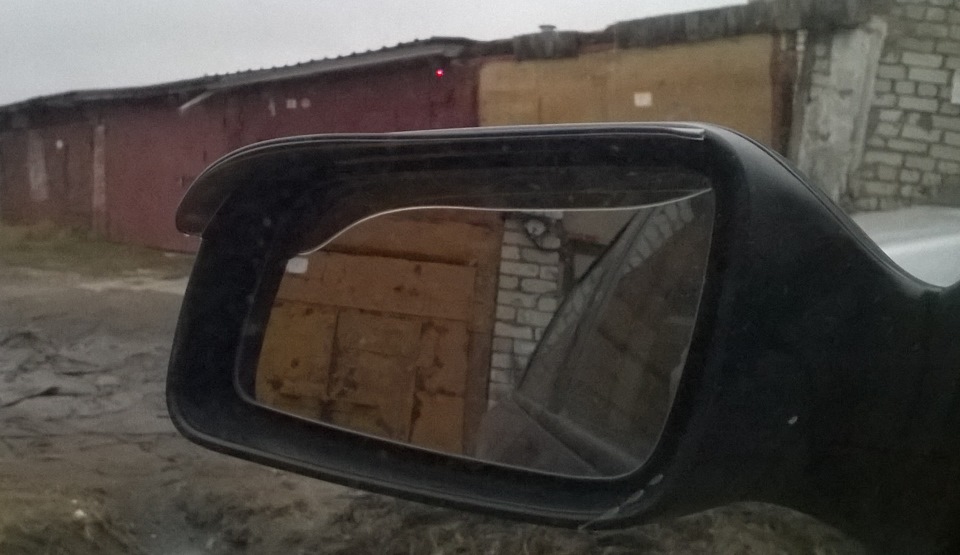 Дефлекторы на зеркала заднего вида — Opel Astra G, 1,4 л, 2002 года ...
