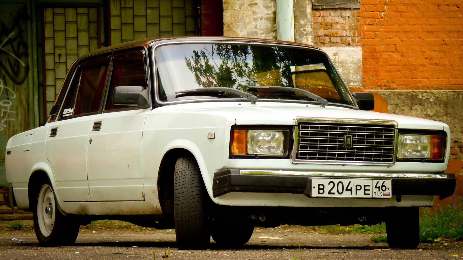 VAZ 2107 Р±РµР»С‹Р№