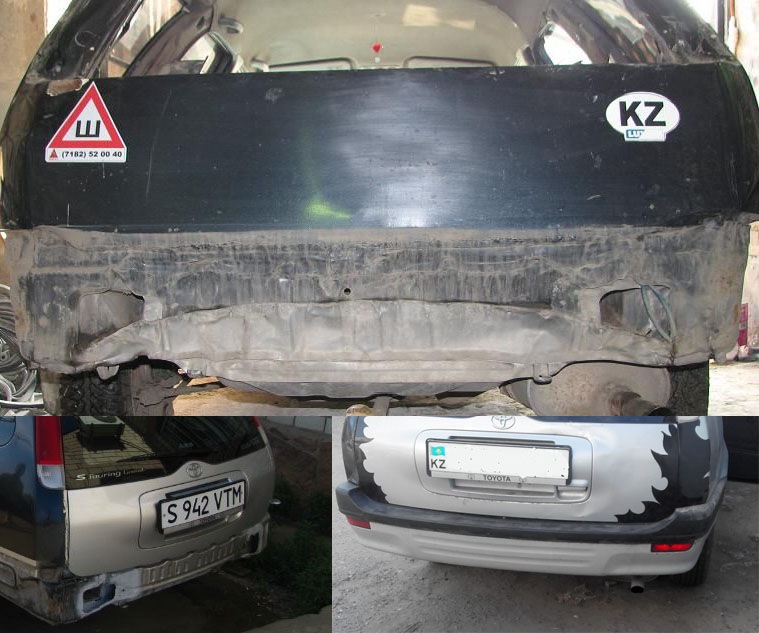 Прикупил тормозные колодки на перед — Toyota Carib (111), 1,8 л, 1996 ...