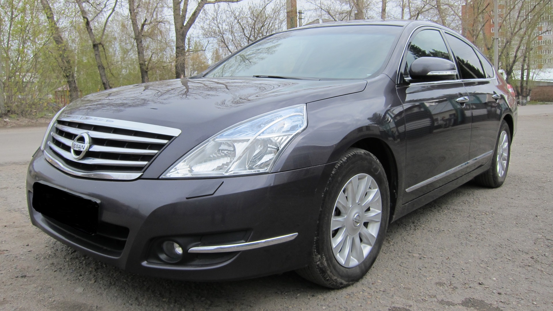 Nissan Teana (J32) 2.5 бензиновый 2008 | Серо-сиреневый на DRIVE2