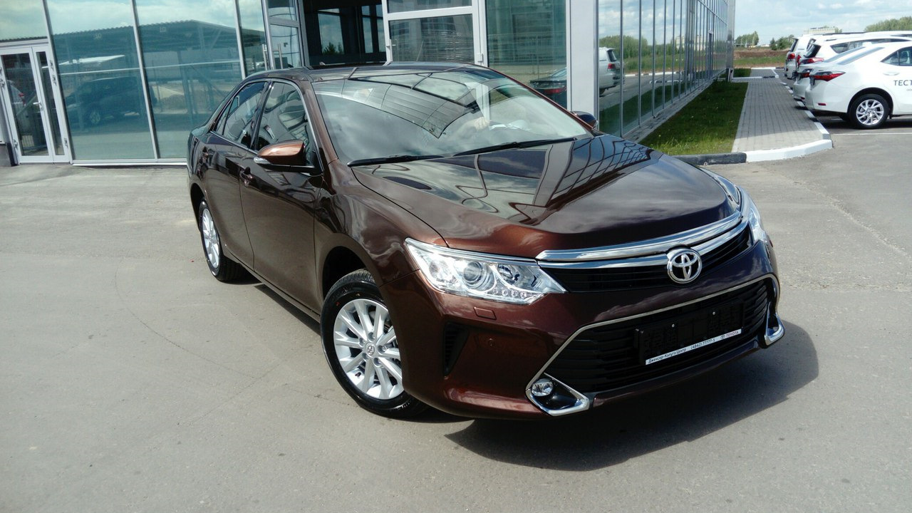 Toyota Camry (XV50) 2.5 бензиновый 2017 | коричневый металлик 2.5 на DRIVE2