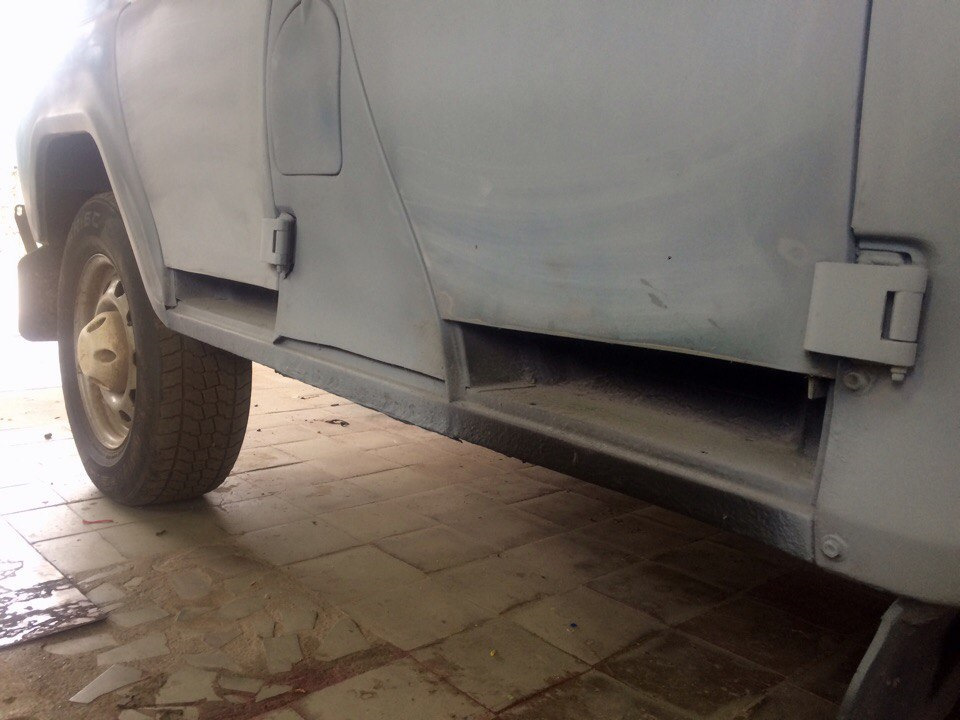 Изготовление дверей на УАЗ Хантер. Жестянка в Наро-Фоминске. Студия ...