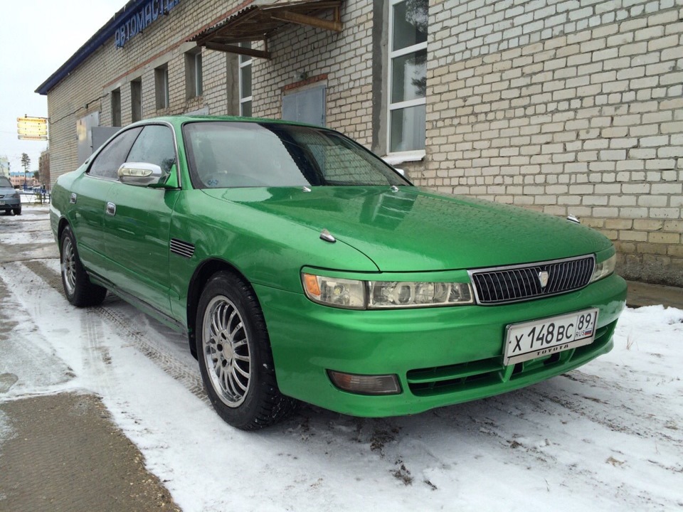 Toyota Chaser 100 Р·РµР»С‘РЅС‹Р№