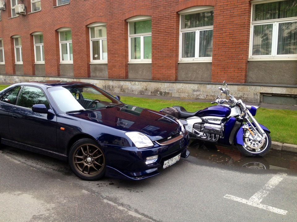 Пара фот в новом цвете, и дырка в бензобаке. — Honda Prelude (BB5, BB6 ...