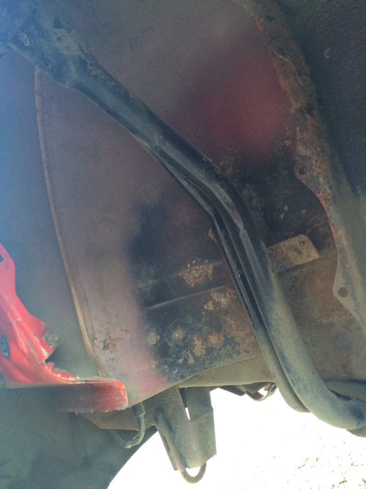 Войлочные подкрылки? Не, не слышал.) — Mazda 3 (1G) BK, 1,6 л, 2006 ...