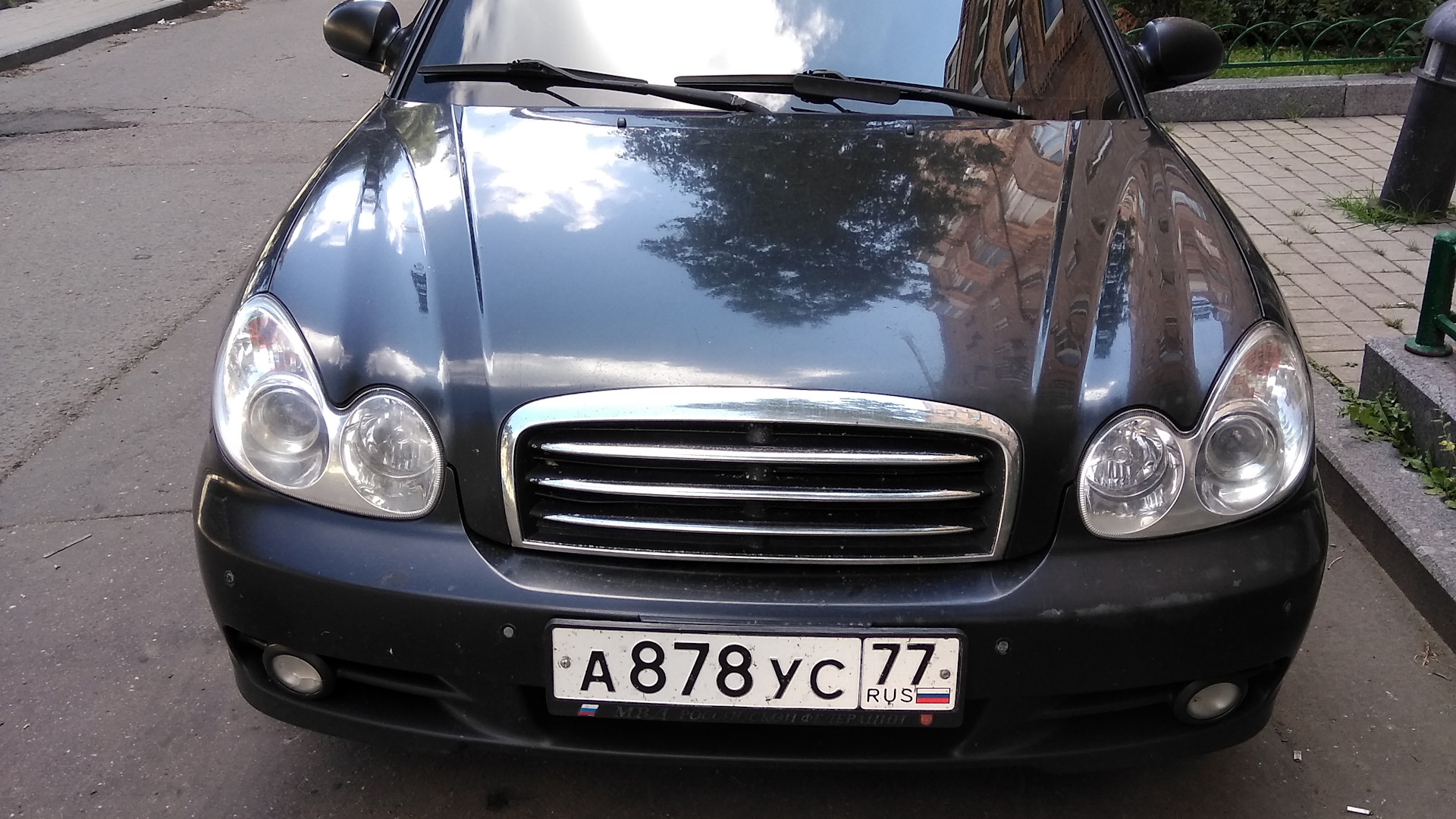 Hyundai Sonata IV (EF) 2.7 бензиновый 2006 | на DRIVE2