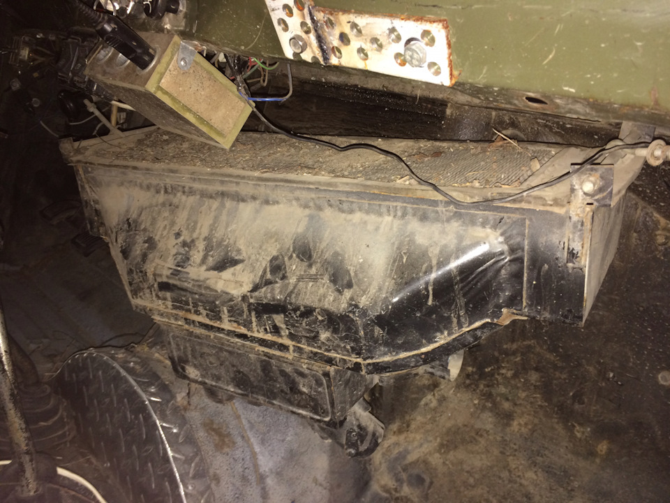 Замена штатной печки — УАЗ 469, 2,5 л, 1984 года | просто так | DRIVE2