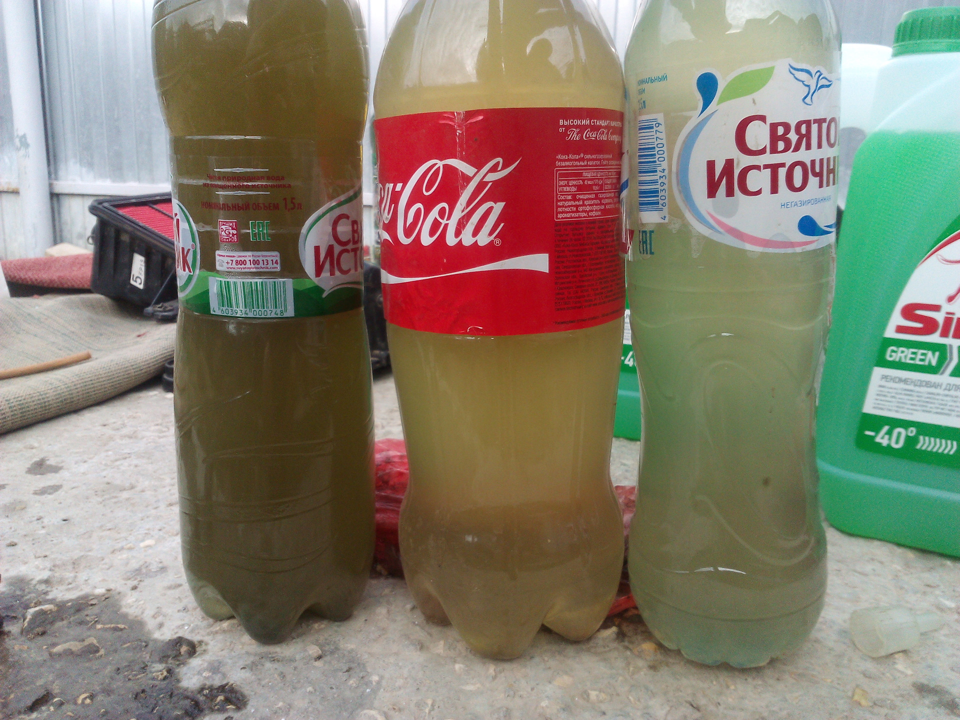 Замена антифриза с промывкой из-за лопнувшего патрубка. — Mazda 626 IV ...