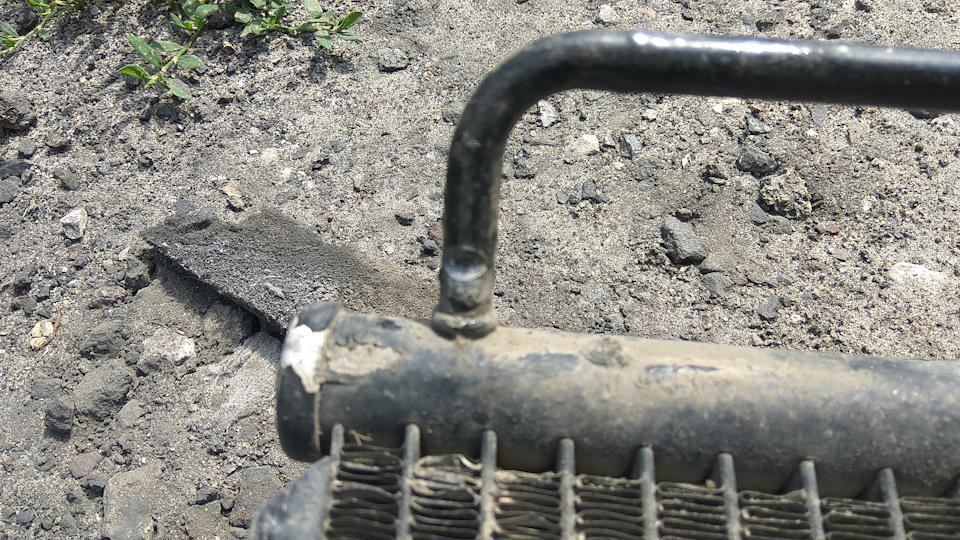 Пайка радиатора кондиционера — Subaru Impreza (GD, GG), 1,5 л, 2007 ...