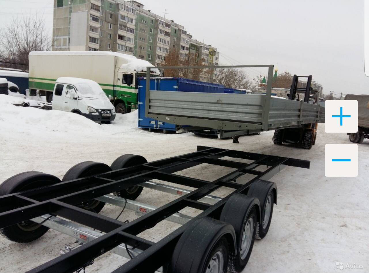 Полуприцеп Для Газели Купить Бу В России