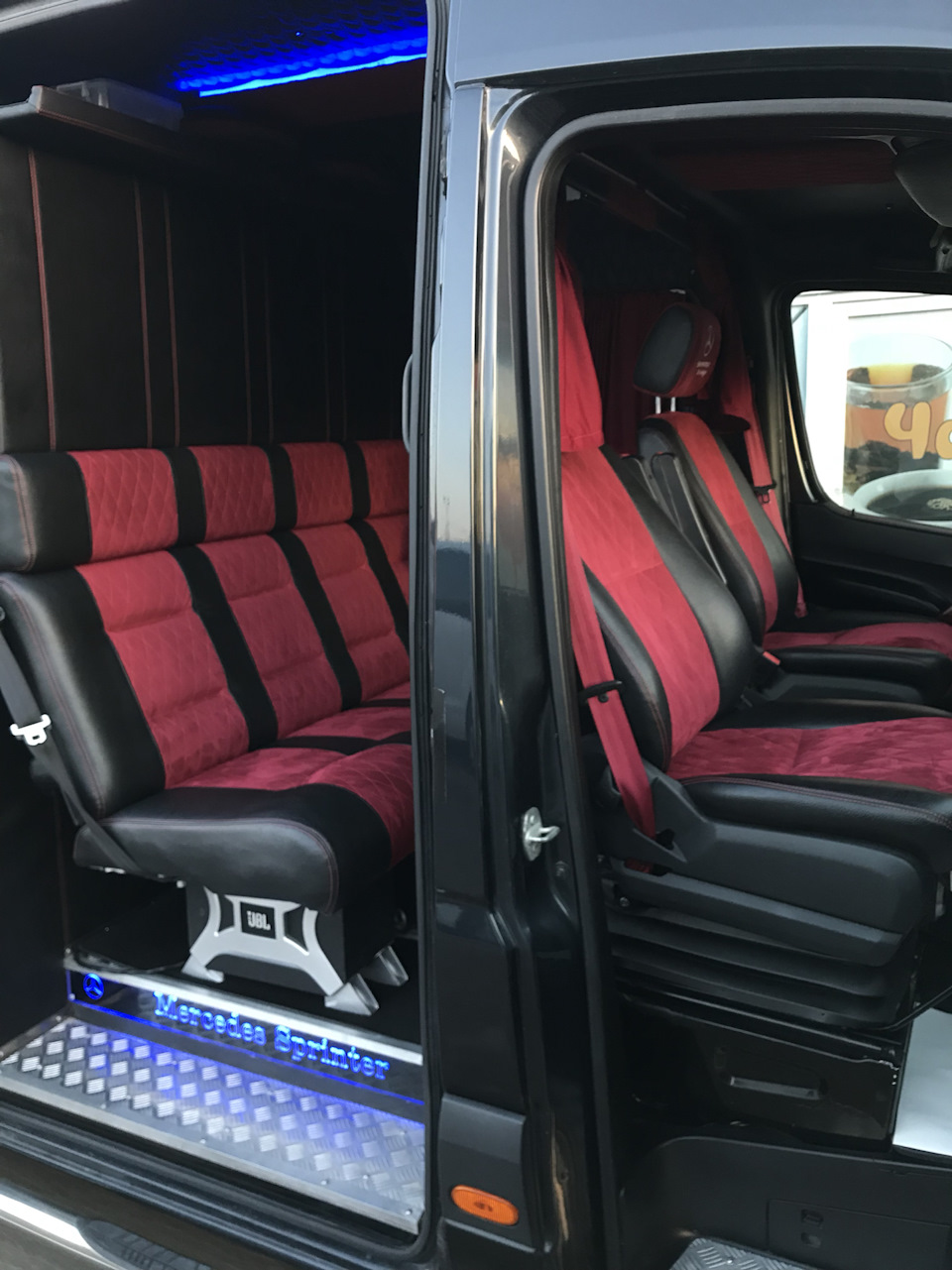 Переделка микроавтобуса Mercedes Sprinter Турция