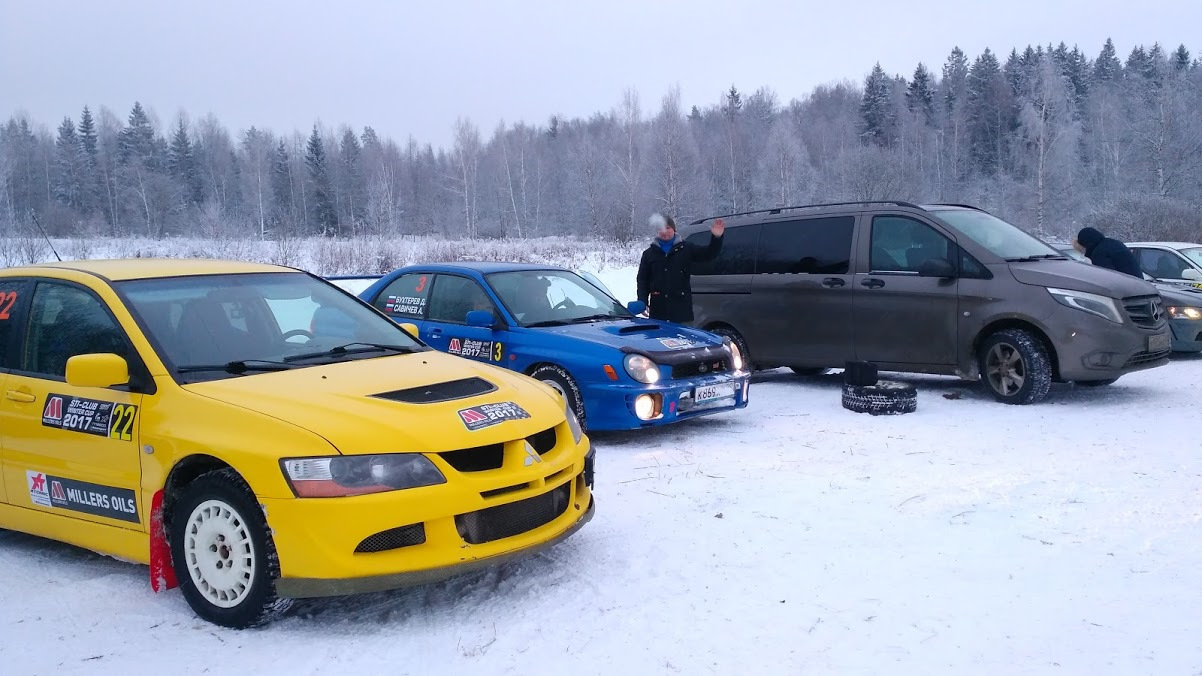 1й этап кубка Millers Oils STi-Club Winter Cup 2017 — Зеленоград —  Mitsubishi Lancer Evolution VIII, 2 л, 2005 года | соревнования | DRIVE2