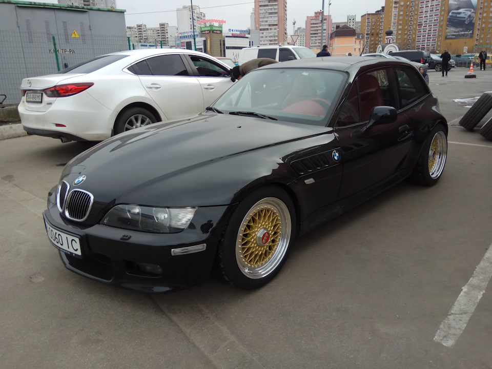 Вот такой она предстала предо мной, когда опустились домкраты. — BMW Z3