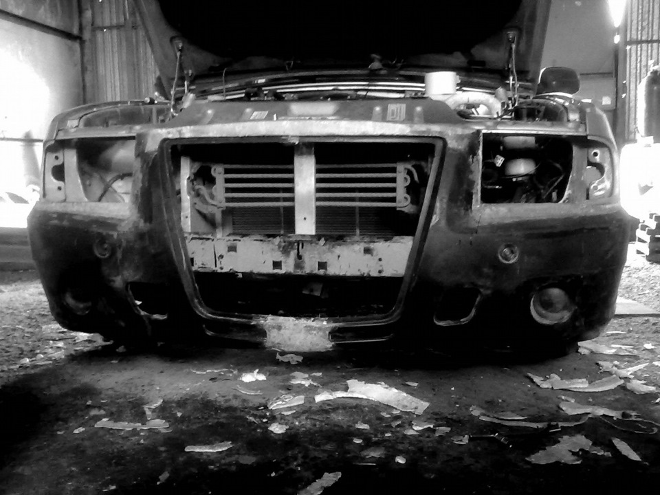 Бампер — ГАЗ 3110, 2,3 л, 2000 года | кузовной ремонт | DRIVE2