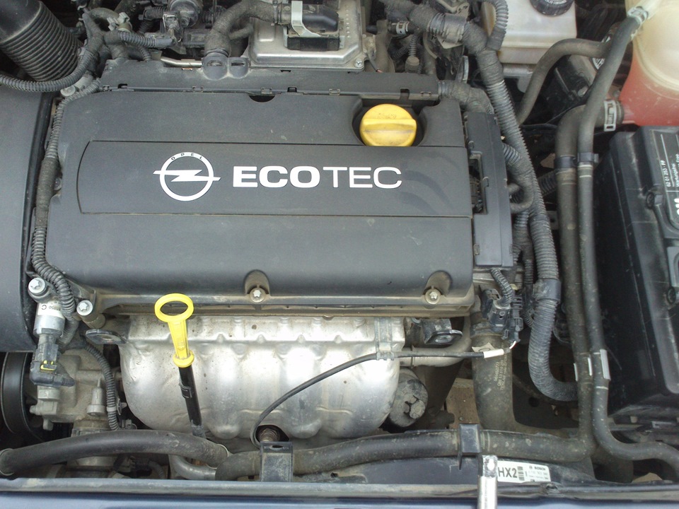 Где номер двигателя на астре. Двигатель Opel Astra h z18xer. Двигатель Opel Astra h 1.8.